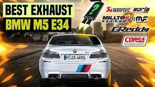BMW M5 Exhaust Sound E34 🔥 Supersprint,Eisenmann,Acceleration,Turbo,Mods,Upgrade,Review,Stock+