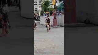 First time I ride my bicycle at Merdeka park- Farhan(Mac2017)