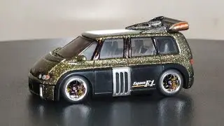 Hot Wheels Renault Espace F1 Custom- Chameleon Green/Gold