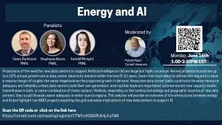 MSD CoP Webinar: Energy and AI