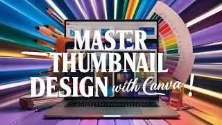 Master thumbnail design tutorial video with Canva #bts #thumbnail #thumbnailmaker #design #tutorial