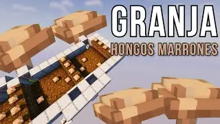 Como HACER una GRANJA de HONGOS MARRONES 1.20 - 1.21.X | MINECRAFT TUTORIAL