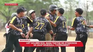 UST Golden Sox, nasa tuktok ng standings sa UAAP Baseball tournament