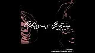 Guitar makeover |Custom Painted Guitar|Repainting Guitar |Time Lapse| Colossians Custom Shop