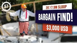 $3,000 Bargain Sailboat for Sale! | EP 57 #sailboatforsale
