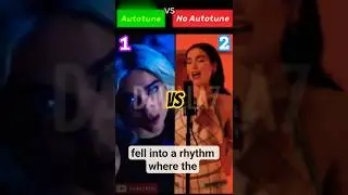 Dua Lipa Without Autotune vs With Autotune (Real Voice)