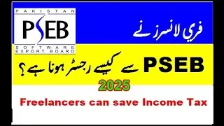 PSEB Registration | Registration of Freelancers with Pakistan Software Export Board