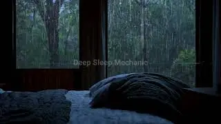 ASMR COZY ROOM RAIN MOOD  3 HOURS CALMING WHITE NOISE
