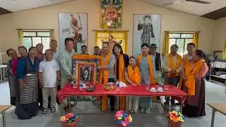 Special Luncheon Mundgod Opera Association Honors RDTC Advisory Chair Tsewang & family with Staff