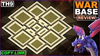 NEW TH9 War Base 2022 | COC Town Hall 9 (TH9) Base COPY LINK - Clash of Clans