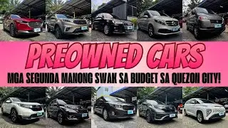 New Arrival! Secondhand Cars For Sale | Mga Segunda Manong Kotse na Swak-Budget sa Quezon City!