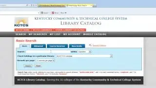 Library Catalog and Library of Congress Classification