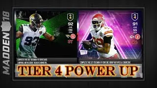 Madden 18 - Tier 4 Power Up Players Upgrade - Requirements & Overview