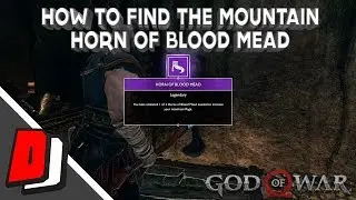 God of War - HOW TO FIND THE MOUNTAIN HORN OF BLOOD MEAD!!!