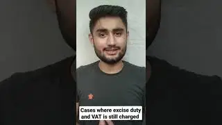 🔴 Cases where excise duty and VAT is still charged | GST | shorts |