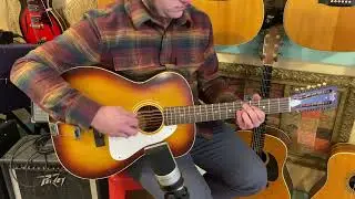 1967 Harmony H912 Stella 12-string 000-size guitar