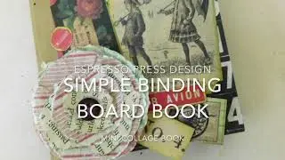Simple Binding Board Book - Mini Collage Book