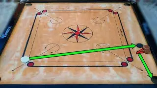 top 5 papular and famous pocket tips and tricks for carrom turnament||carrom sangam strike||😱