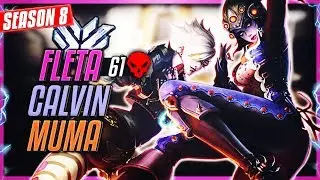INSANE 61 ELIMS | FLETA w/ CALVIN + MUMA 