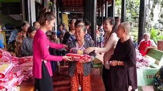 Anh Chị Mai Anh Timmy tặng 500 kí Gạo và Mì Gói Nước Tương đến Bà Con Nghèo ở Chùa Nam An | HQ #924