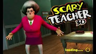 Scary teacher gameplay . Plz like my video