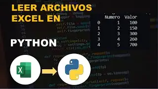LEER ARCHIVOS EXCEL EN PYTHON CON PANDAS📚📒