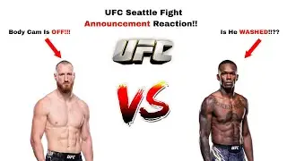UFC Seattle Fight Announcement || Israel Adesanya VS Joe Pyfer Is Izzy In Trouble!!??