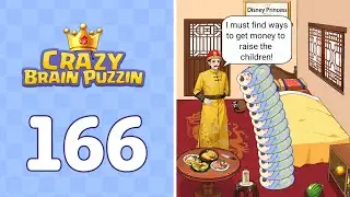 Crazy Brain Puzzle Level 166 King's Crib