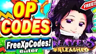 ALL 50 NEW *SECRET* UPDATE CODES in SLAYERS UNLEASHED CODES! (Slayers Unleashed Codes) ROBLOX 2023