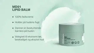 DermaKnowlogy MD01 - Pas ekstra godt p&aring; huden i de k&oslash;lige m&aring;neder 💚