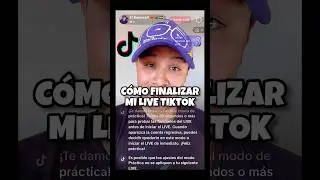 C&Oacute;MO CERRAR SESI&Oacute;N MI LIVE DE TIKTOK #tiktok #livetiktok