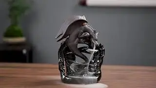 Ceramic Vintage Dragon Backflow Incense Burner video