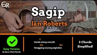 Sagip - Jan Roberts | EASY! Guitar Tutorial (CHORDS, STRUMMING PATTERN & LYRICS)