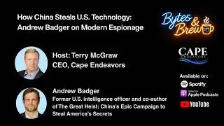 How China Steals U.S. Technology | Andrew Badger on Modern Espionage