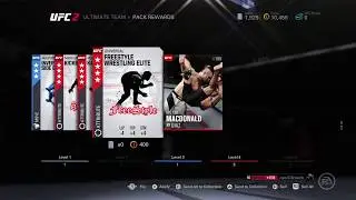 UFC 2 Queen's birthday pack opening fuck this stupid shit there all wank