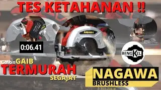 CIRCULARSAW NAGAWA CORDLESS TES KETAHANAN BATERAI | Tes Gergaji baterai nagawa (TES Beng Dan Kel)