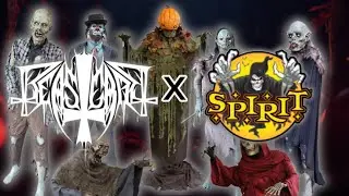 BEASTCRAFT X SPIRIT HALLOWEEN ANIMATRONICS!!
