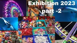 Underwater fish aquarium in Karimnagar|under water fish tunnel exhibition-2023 |Part -2 #viralvideo