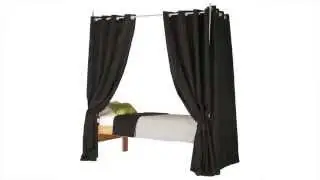 EZPrivacy - The Original Bed Curtain System! Privacy At Last!