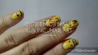 Cute Emoji Nailart | Jnc Nailart