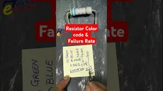 #4band #resistorcolorcode #FailureRate #shorts