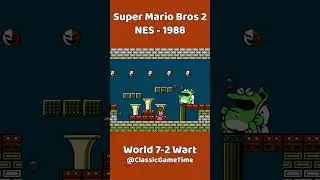 Super Mario Bros 2 World 7-2 Final Boss Battle