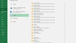 Common Features Excel