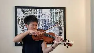Etude #13 from Wohlfahrt Op. 45 (slow tempo)