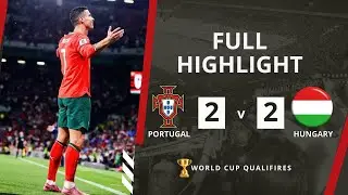 Portugal vs Hungary 2-2 &ndash; RONALDO BRACE & Last-Minute Drama | World Cup Qualifiers 2026 Highlights