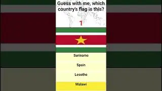 🌐 Which country&rsquo;s flag is this? 3