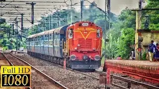 The Unknown train - 08094 Bhanjpur - Shalimar Spl cruising with KGP WDM-3A || INDIAN RAILWAYS ||