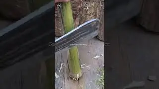 Making Kitchen tongs with bamboo sticks #tweezers #tongs #utensil #kitchengadgets #kitchen #gogreen