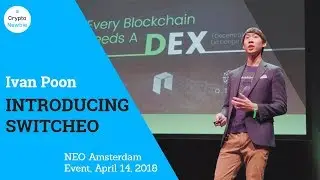 Ivan Poon, Founder of Switcheo at NEO Amsterdam