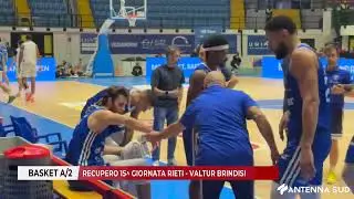 17 DICEMBRE 2025 BASKET A2, RECUPERO 15ESIMA GIORNATA 'RIETI - VALTUR BRINDISI'